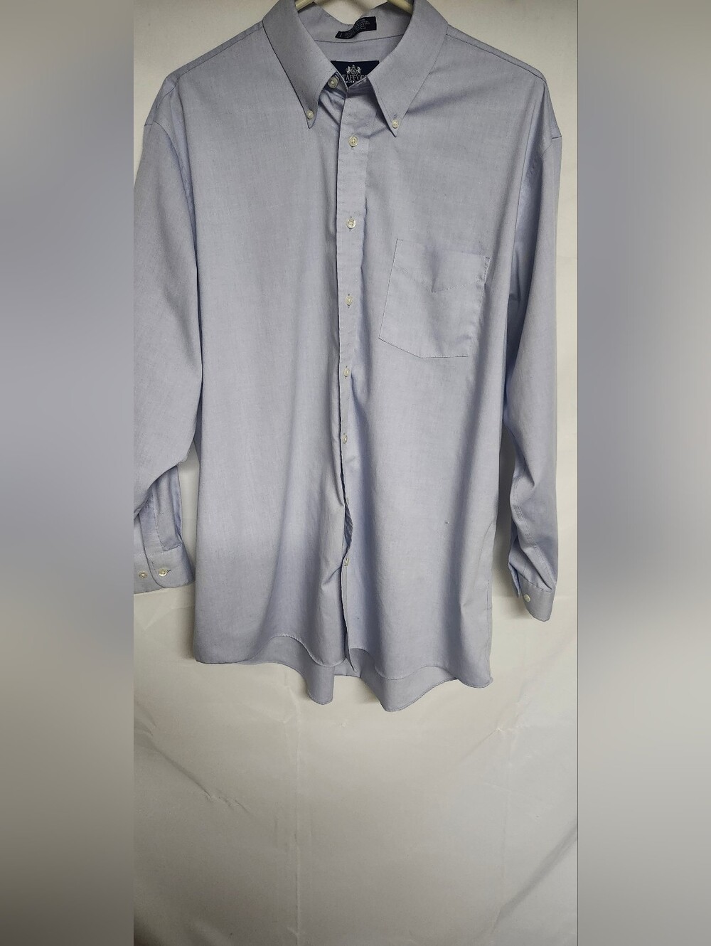 Stafford Light Blue Button-Down Dress Shirt